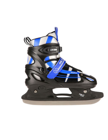 Nh18366a 2w1 granatowe rozm.s(31-34) łyżworolki z wym. pł. hokejową nils extreme