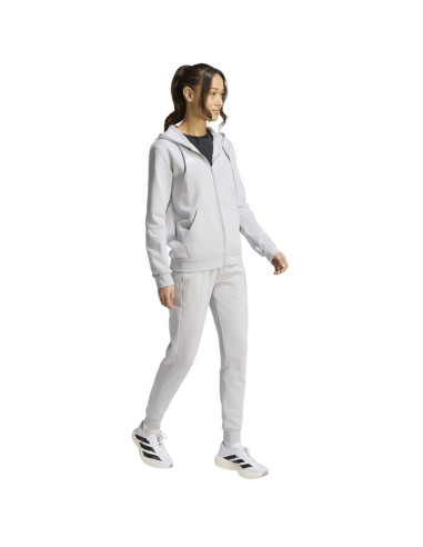 Bluza damska adidas entrada 26 full zip hoodie szara kf5936