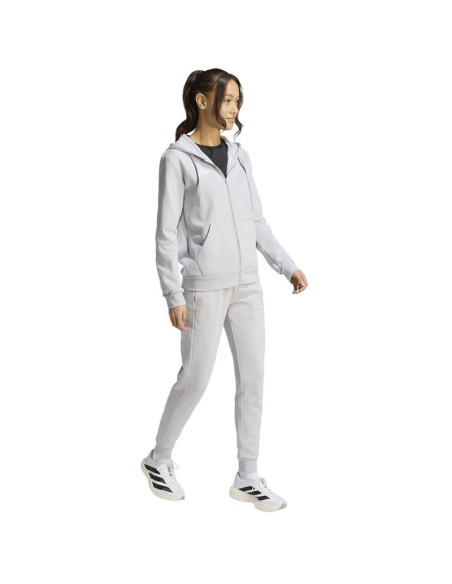 Bluza damska adidas entrada 26 full zip hoodie szara kf5936