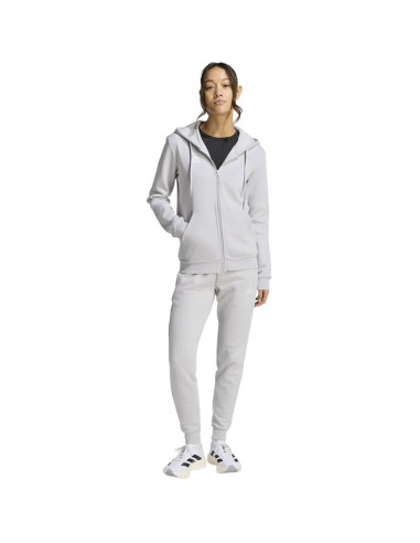 Bluza damska adidas entrada 26 full zip hoodie szara kf5936