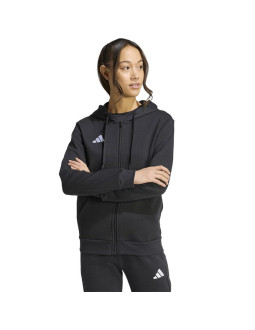 Bluza damska adidas entrada 26 full zip hoodie czarna kf5939