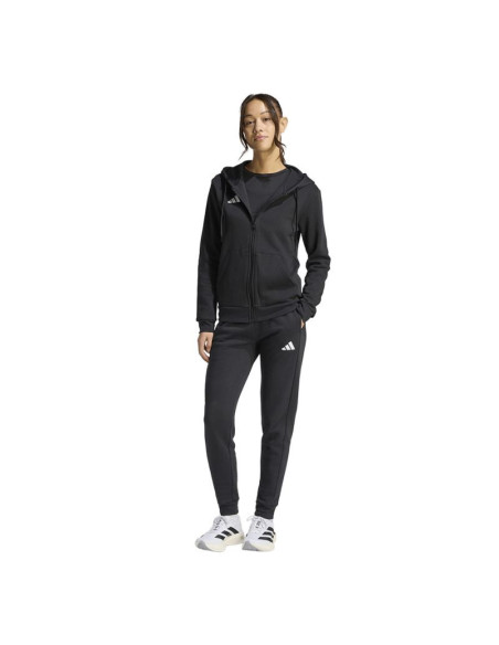 Bluza damska adidas entrada 26 full zip hoodie czarna kf5939