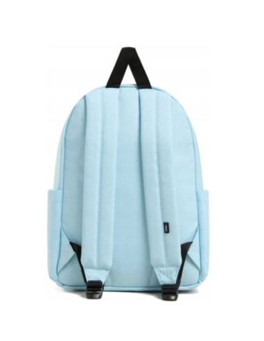 Plecak szkolny dziecięcy vans old skool grom backpack 18l crystal blue w kwiaty - vn000h56cau1