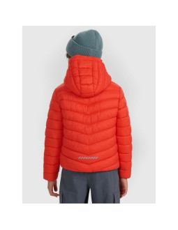Kurtka puchowa z wypełnieniem syntetycznym chłopięca 4f 4fjraw25tdjam0819-62s 2