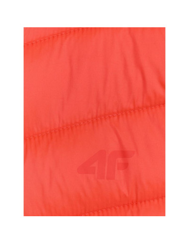 Kurtka puchowa z wypełnieniem syntetycznym chłopięca 4f 4fjraw25tdjam0819-62s