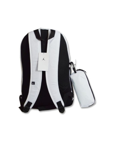 Plecak szkolny air jordan school backpack white + piórnik - 9b0503-001
