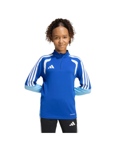 Bluza dla dzieci adidas tiro 26 competition training top niebiesko-błękitna ka7570