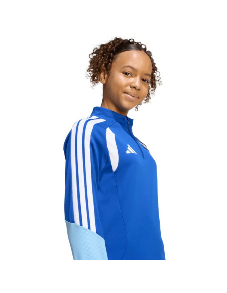 Bluza dla dzieci adidas tiro 26 competition training top niebiesko-błękitna ka7570