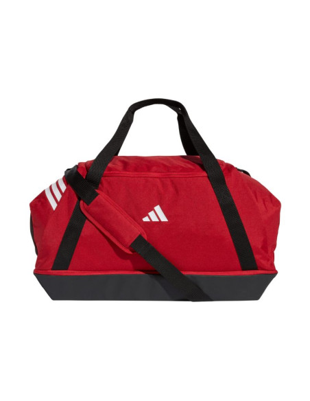 Torba adidas tiro duffle large with bottom compartment czerwona jy7950