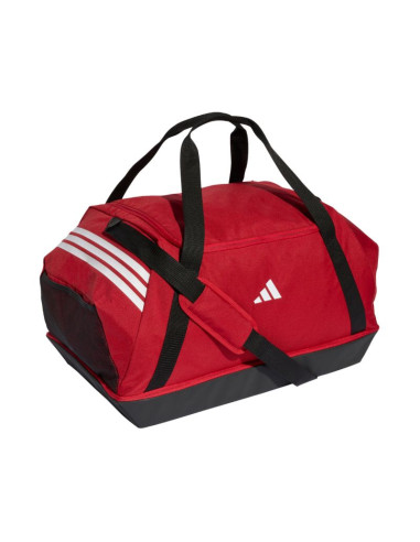 Torba adidas tiro duffle large with bottom compartment czerwona jy7950