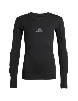 Koszulka bramkarska dla dzieci adidas padded goalkepper longsleeve czarna ka1678 2
