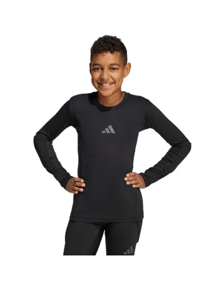 Koszulka bramkarska dla dzieci adidas padded goalkepper longsleeve czarna ka1678