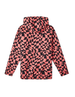 O'neill kurtka wiosenna wiatrówka dziecięca ridge lekka z kapturem różowa 2