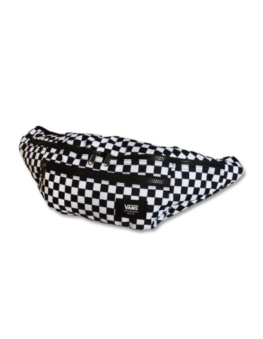 Saszetka nerka vans ward cross body checkerboard black/white - vn0a2zxxhu01
