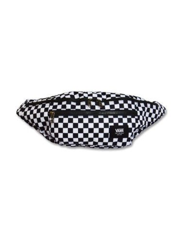 Saszetka nerka vans ward cross body checkerboard black/white - vn0a2zxxhu01