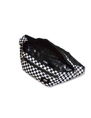 Saszetka nerka vans ward cross body checkerboard black/white - vn0a2zxxhu01