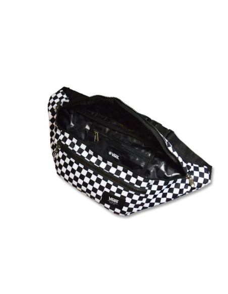 Saszetka nerka vans ward cross body checkerboard black/white - vn0a2zxxhu01