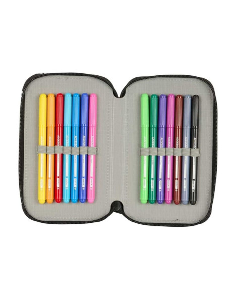 Fc barcelona piórnik z wyposażeniem double filled pencil case 29 pcs 412625854