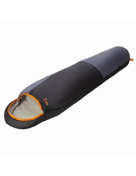 Śpiwór nils camp nc1705 ultra light szaro-pomarańczowy