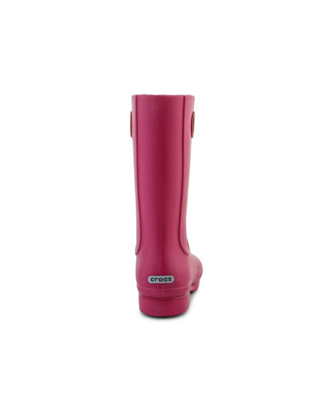 Crocs wellie rain boot girl 50004-00209 pomegranate
