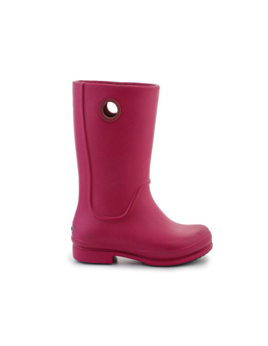 Crocs wellie rain boot girl 50004-00209 pomegranate
