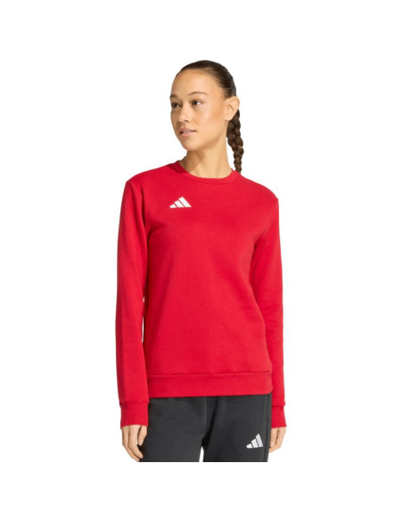 Bluza damska adidas entrada 26 sweat top czerwona kb3950
