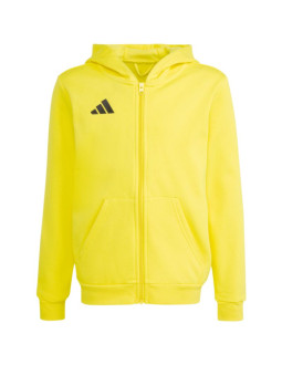 Bluza dla dzieci adidas entrada 26 full zip hoodie żółta kh1777 2