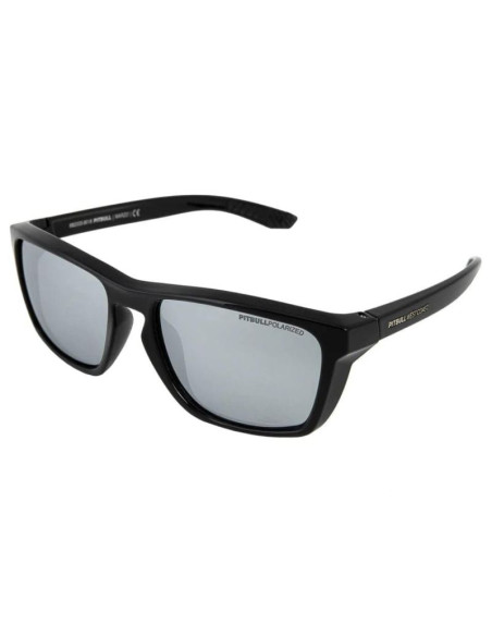 Okulary przeciwsłoneczne pit bull west coast marzo czarno - srebrne