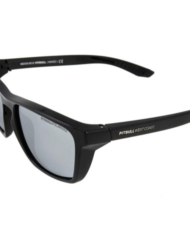 Okulary przeciwsłoneczne pit bull west coast marzo czarno - srebrne