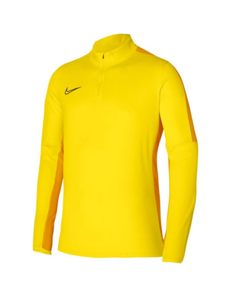Bluza dla dzieci nike df academy 23 drill top ss żółta dr1356 719