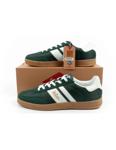 Lee cooper buty sportowe sneakersy męskie modne wygodne wytrzymałe zielone