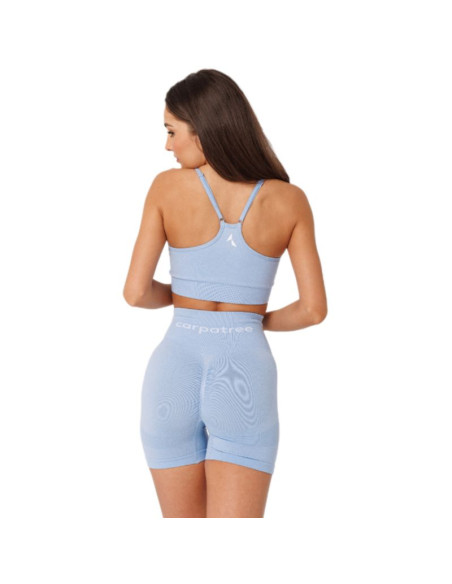 Szorty sportowe damskie niebieskie carpatree allure - cp-ass-bb