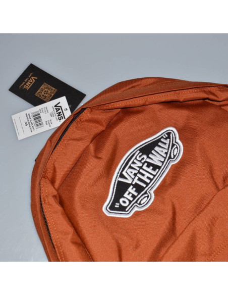 Plecak szkolny sportowy vans realm backpack ginger bread 22 l - vn0a3ui6ckn1