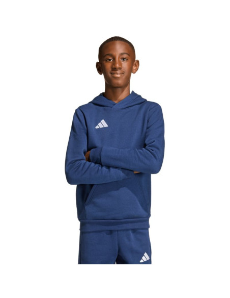 Bluza dla dzieci adidas entrada 26 hoody granatowa jz6567