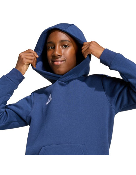 Bluza dla dzieci adidas entrada 26 hoody granatowa jz6567