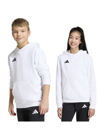 Bluza dla dzieci adidas entrada 26 hoody biała jz6561