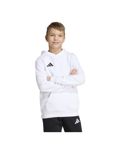 Bluza dla dzieci adidas entrada 26 hoody biała jz6561