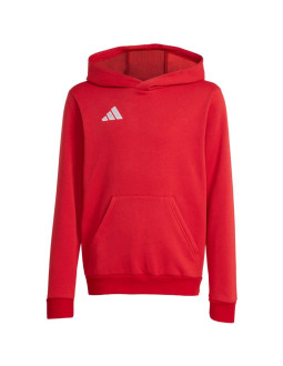 Bluza dla dzieci adidas entrada 26 hoody czerwona jz6568 2