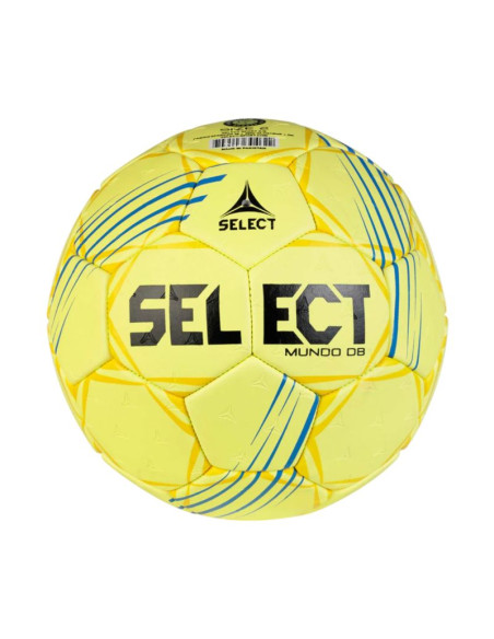 Piłka ręczna select mundo v24 mini ehf żółta 03494