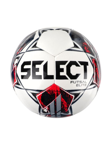 Piłka nożna select futsal elite biało-czerwono-czarna 19319