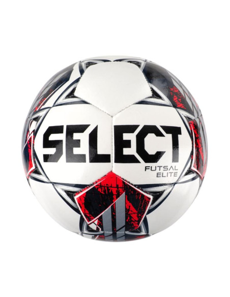 Piłka nożna select futsal elite biało-czerwono-czarna 19319