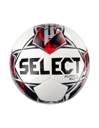 Piłka nożna select futsal elite biało-czerwono-czarna 19319