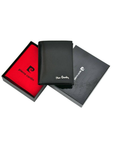 Zapinany portfel męski pierre cardin skórzany premium rfid - ys520.1-326