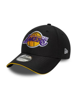 Czapka z daszkiem new era 9forty nba la los angeles lakers microfibre black - 60771855
