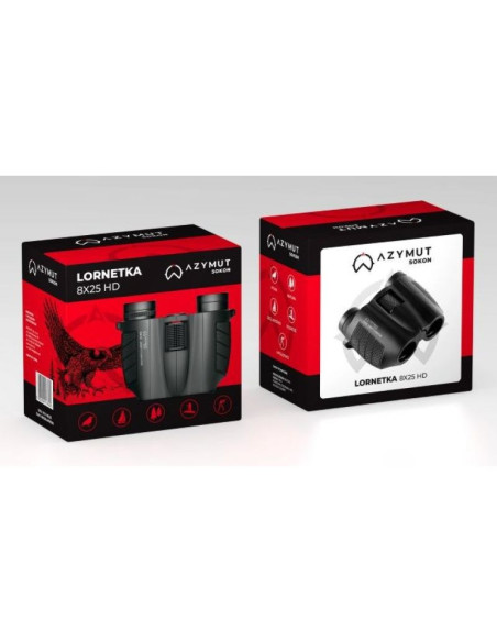 Lornetka azymut sokon 8x25 hd
