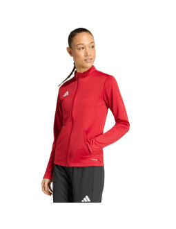 Bluza damska adidas entrada 26 track czerwona jz6601
