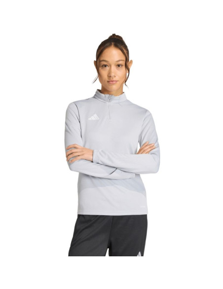 Bluza damska adidas entrada 26 training top szara jz6647