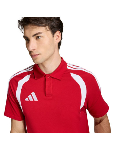 Koszulka męska adidas tiro 26 league polo czerwona kf3400