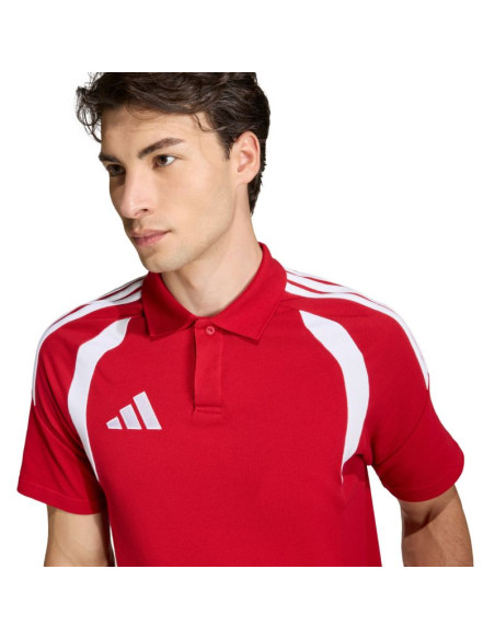 Koszulka męska adidas tiro 26 league polo czerwona kf3400