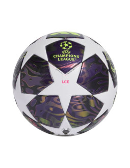 Piłka nożna adidas ucl 25/26 final league fioletowo-biała jx9095 2